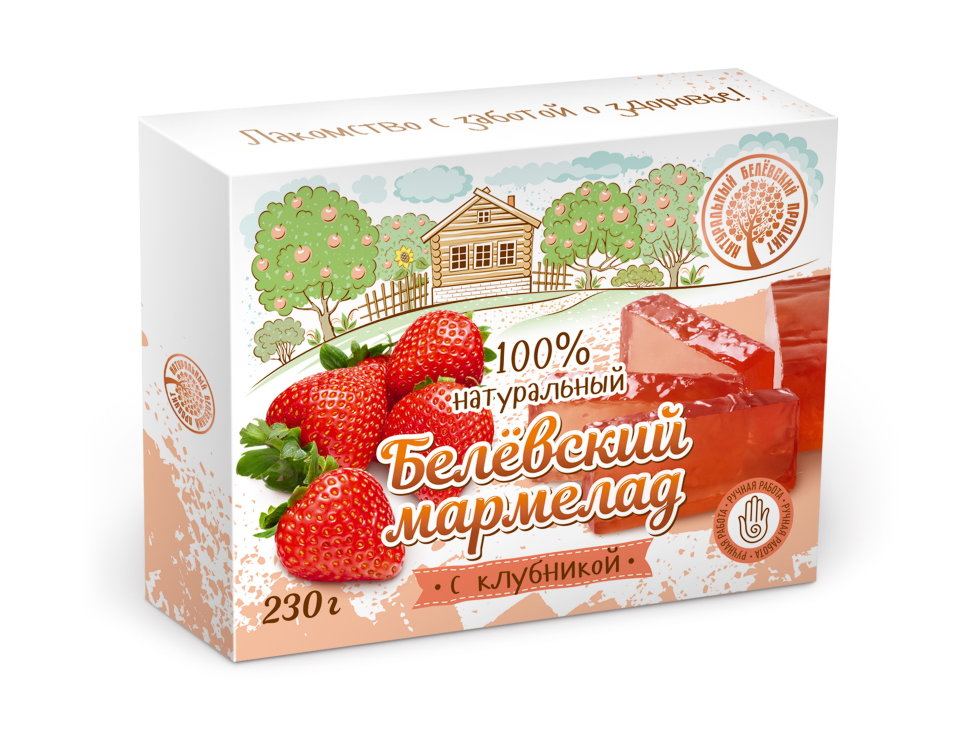  Мармелад белевский "Клубника" 230г в Прокопьевске
