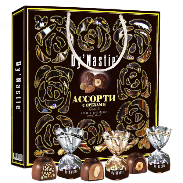 №3 Династия Сумка Конфеты "Классик", 210г      в Прокопьевске